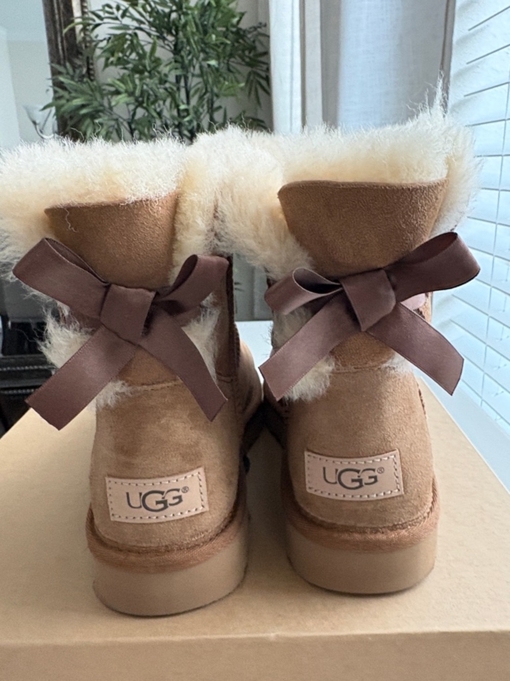 UGG Chestnut Mini Shearling Boot - Picture 5 of 6